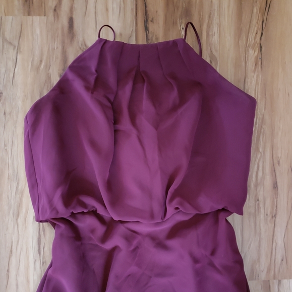 Floor Length Chiffon Dress - Picture 4 of 7